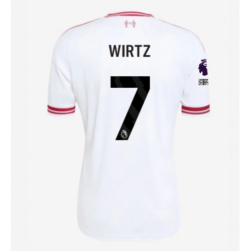 Stroje piłkarskie Liverpool Florian Wirtz #7 Koszulka Wyjazdowej 2026-27 Krótki Rękaw